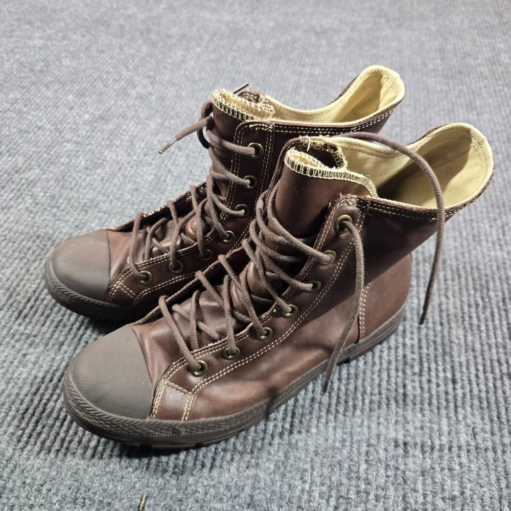 Converse All Star Boots Mens Size 10.5 Brown Outsider Hi Combat Lace Up